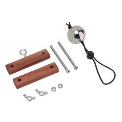 Wooden CBT Device Scrotum Crusher