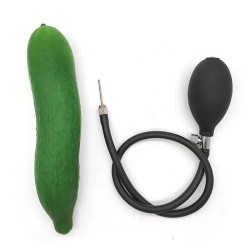 Inflatable Cucumber Butt Plug