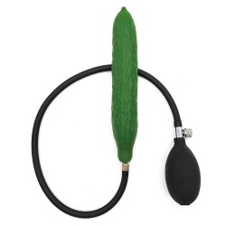 Inflatable Cucumber Butt Plug