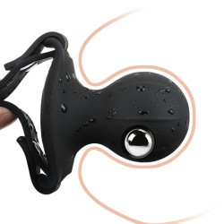 Silicone Electric Shock Ball Mouth Gag