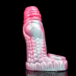 Colorful Silicone Penis Extension - Blue