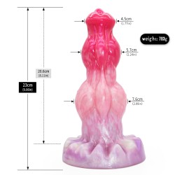 Peachy Colorful Realistic Dildo- 20