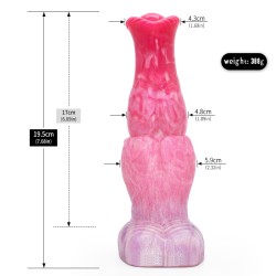 Peachy Colorful Realistic Dildo- 18