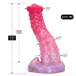 Peachy Colorful Realistic Dildo- 17