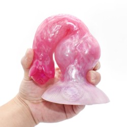 Peachy Colorful Realistic Dildo