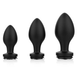 Rosa Silicone Butt Plug Set