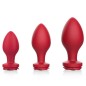 Rosa Silicone Butt Plug Set