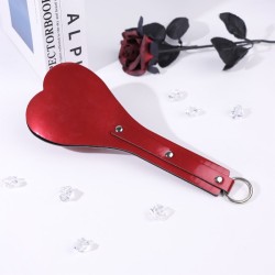 Patent Leather Heart Paddle