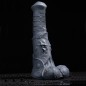 Skeleton 11.8 inch Silicone Realistic Dick