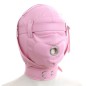 Blindfolded Hood With Mouth Hole - Bright