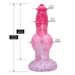 Peachy Colorful Realistic Dildo- 11