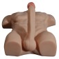 Half Body Man Torso With 7″ Dildo