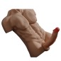 Half Body Man Torso With 7″ Dildo