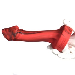 Mushroom Head Colorful  Realistic Dildo