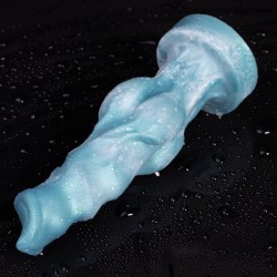 Dog Mixed Color Silcione Dildo