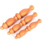 Soft Silicone Large Anal Beads - Fox Tail