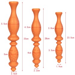 Soft Silicone Large Anal Beads