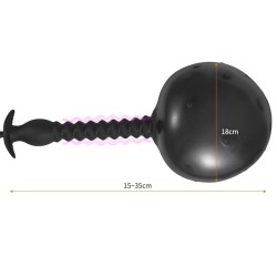 Inflatable Thrusting Anal Plug