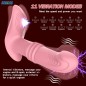 Rainbow Stretch Strap-on Vibrator