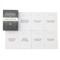 Date Deck Game Card