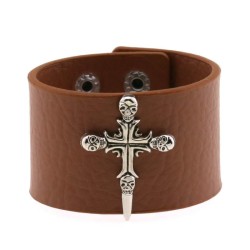 Punk Cross Bracelet