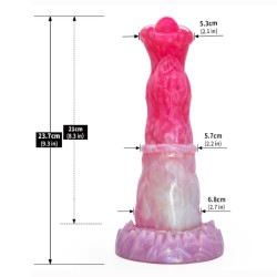 Peachy Colorful Realistic Dildo- 05