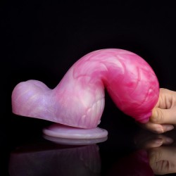 Peachy Colorful Realistic Dildo- 04