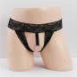 Men See-through Ring Lace Night Panty