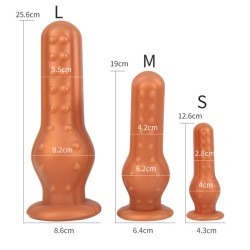 Floating Point Soft Silicone Butt Plug