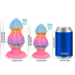 Luminous Mixed Color Butt Plug