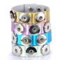 Button Lock Bracelet-  Laser