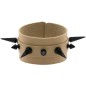 Tapered Stud Double Leather Bracelet