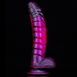 Mixed Colors Caterpillar Realistic Dildo