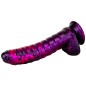 Mixed Colors Caterpillar Realistic Dildo