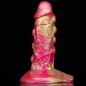 Mixed Colors Wolf Tooth Anus Dildo