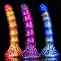 Mixed Colors Bamboo Anus Dildo