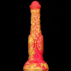 Mixed Colors Horse Realistic Dildo