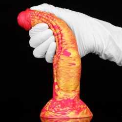 Mixed Colors Horse Realistic Dildo