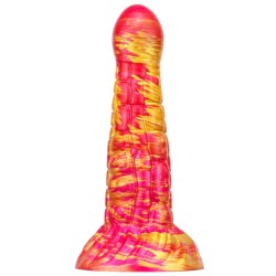 Mixed Color Balsam Pear Anal Dildo