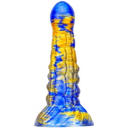 Mixed Color Balsam Pear Anal Dildo