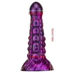 Mixed Color Balsam Pear Anal Dildo