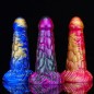 Mixed Color Anal Dildo Plug