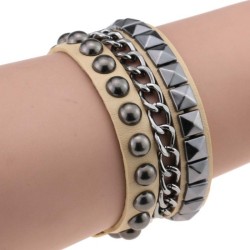 Square Stud Bracelet