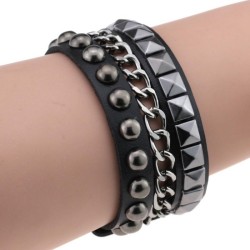 Square Stud Bracelet