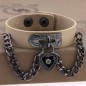 Heart-shaped Lock Bracelet