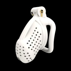 Breathable Plastic Chastity Cage