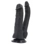 PVC Large 9.4 inch Double Cock