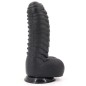 Reynold-10.8 Inch Large Ribbed Dildo