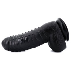 Reynold-10.8 Inch Large Ribbed Dildo