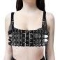 Multi Buckled Bra Harness Sling Vest For Women